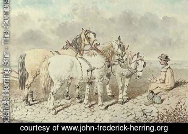 John Frederick Herring Snr - The ploughman's rest