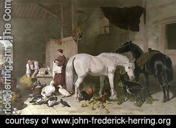 John Frederick Herring Snr - Farmyard 2