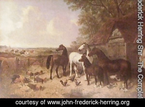 John Frederick Herring Snr - Call of the hunt